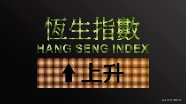 恒指低開0.41%，恒生科技指數跌0.25%