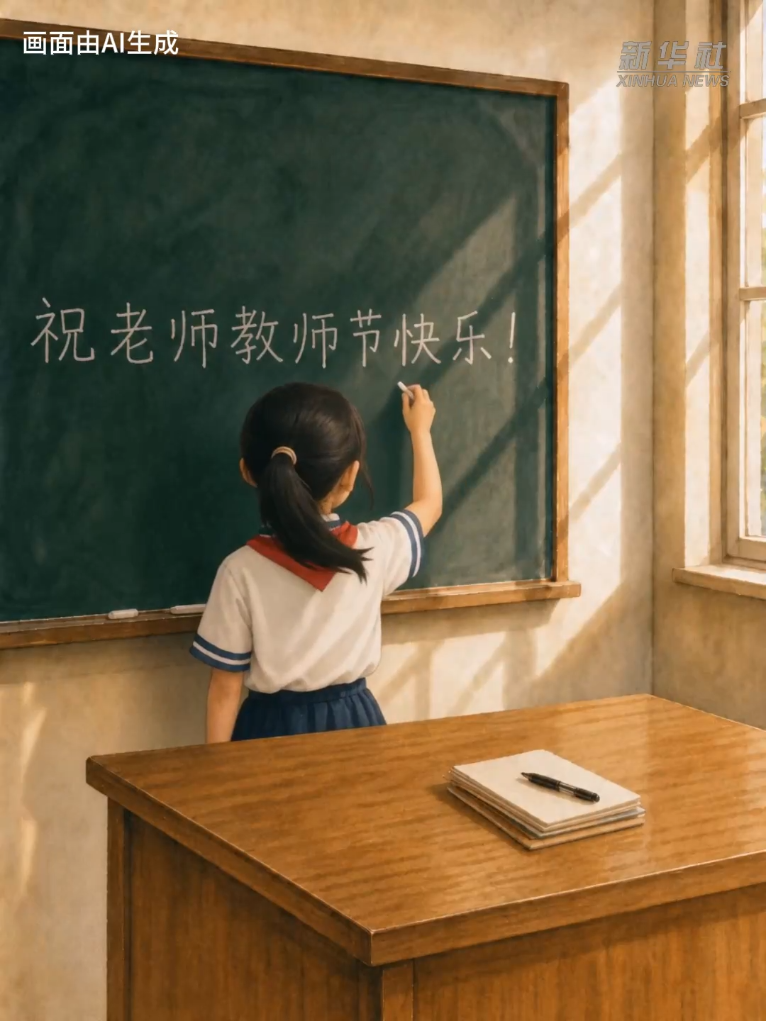 致敬三尺講臺上那個平凡而有光的你