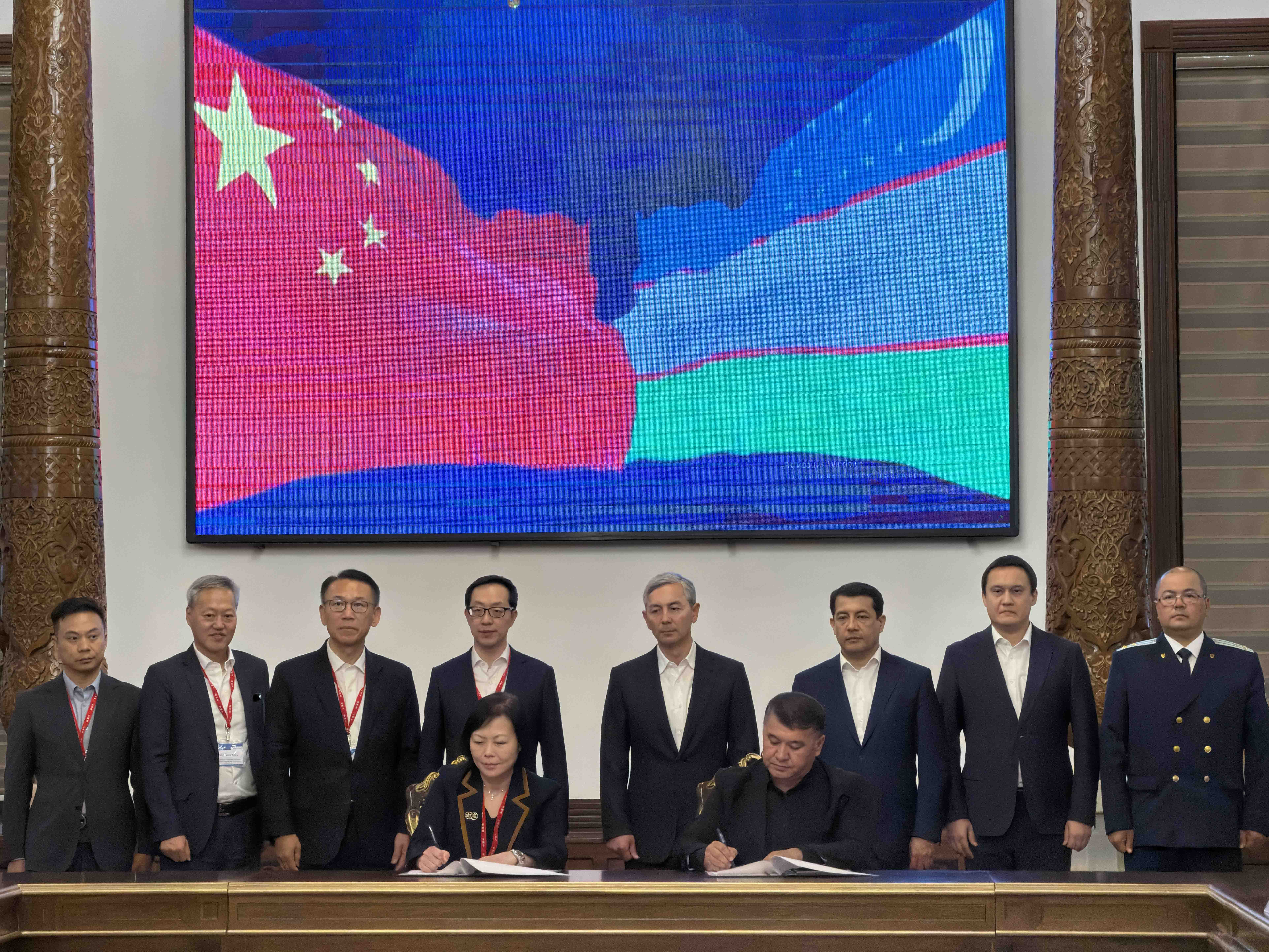 廠商會中亞考察團訪烏茲別克斯坦 簽署合作備忘錄深化“一帶一路”協同