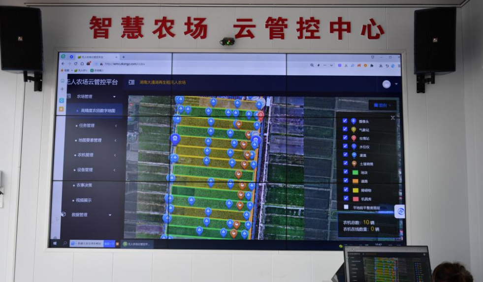 Smart agricultural platform improves production efficiency in central China