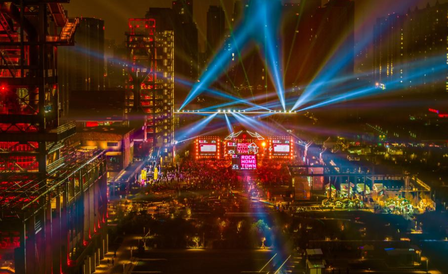 Northern Chinese city hosts original music festival to boost economy