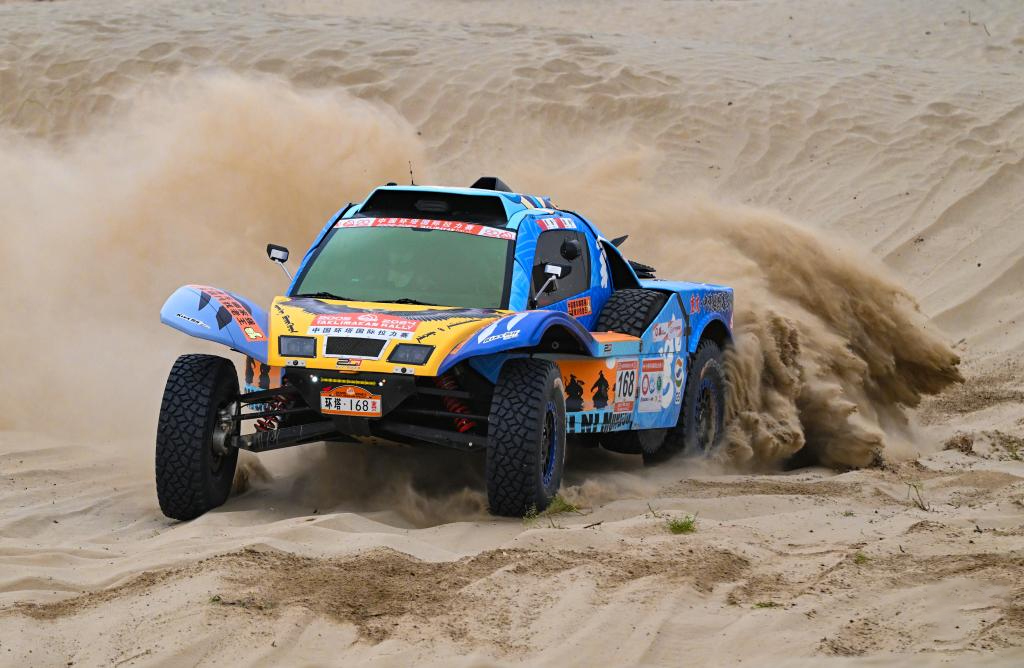 Highlights of 3rd stage at 2024 Taklimakan Rally