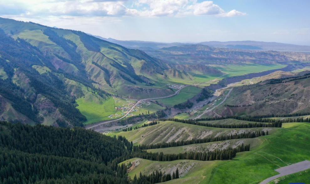 Scenery of Lujiaowan scenic area in Xinjiang