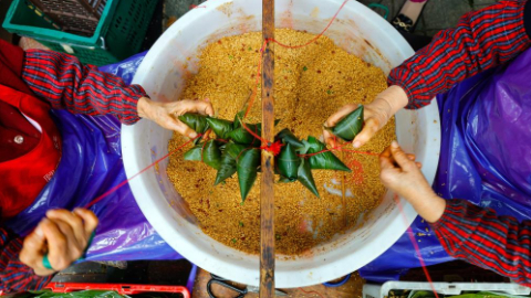 People prepare for upcoming Dragon Boat Festival in Chengdu