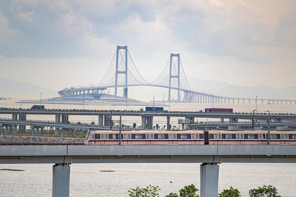 China's latest mega cross-sea link opens to traffic