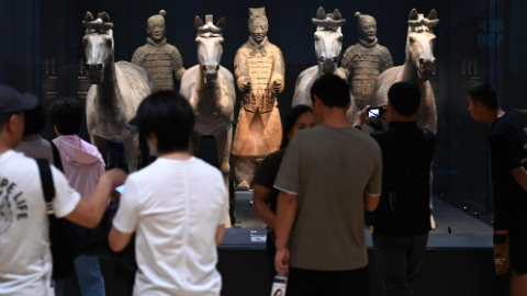 Exhibition inChina's Xi'an marks 50th anniversaryofTerracotta Warriors discovery