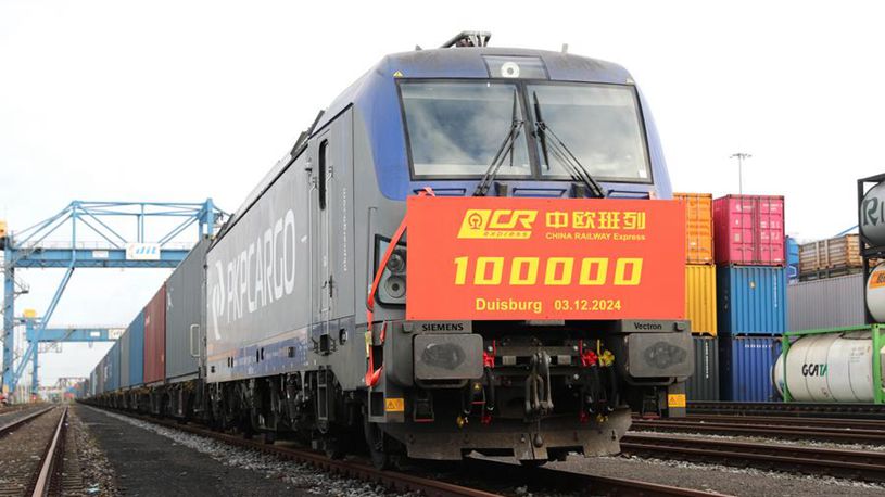 C-E freight train service hits milestone as 100,000th train arrives in Germany