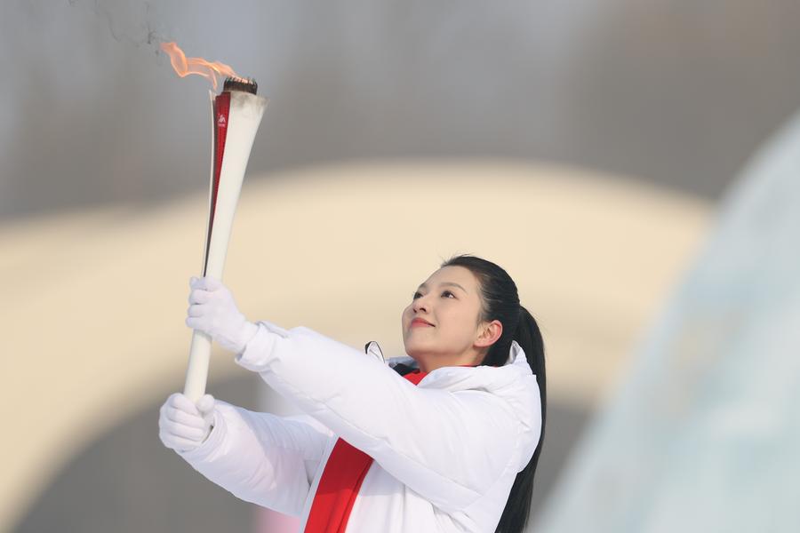 Flame for 9th Asian Winter Games lit in Harbin