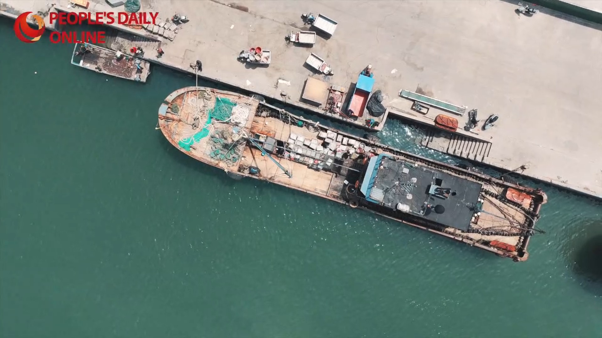 Bountiful catch brings fishermen home to Aojiao village