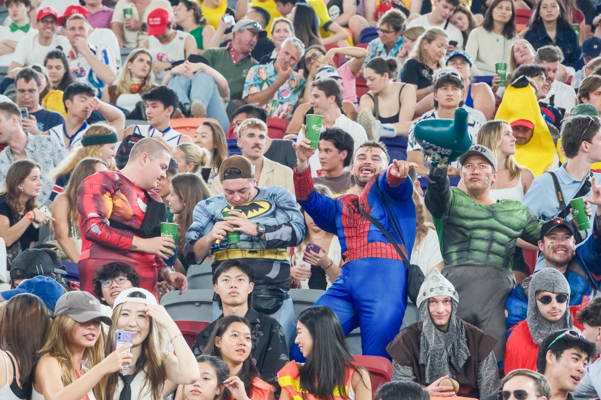 Hong Kong International Sevens Match Starts　