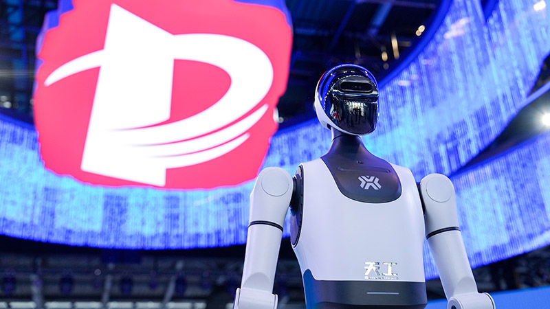 Humanoid robots shine at 2025 Zhongguancun Forum