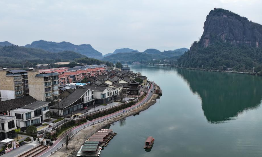 A glimpse of Wayaoping historic and cultural district in China's Hunan